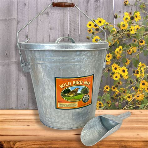 farmhouse wild bird storage containers